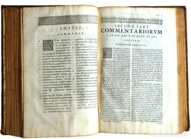 Libros: GIL. (Bento) - COMMENTARIA IN LEX HOC JURE. - Foto 2