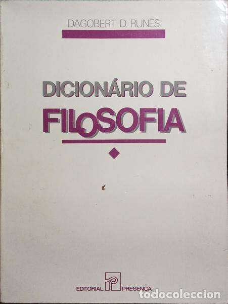 Libros: RUNES. (Dagobert D.) - DICION&Aacute;RIO DE FILOSOFIA. - Foto 1