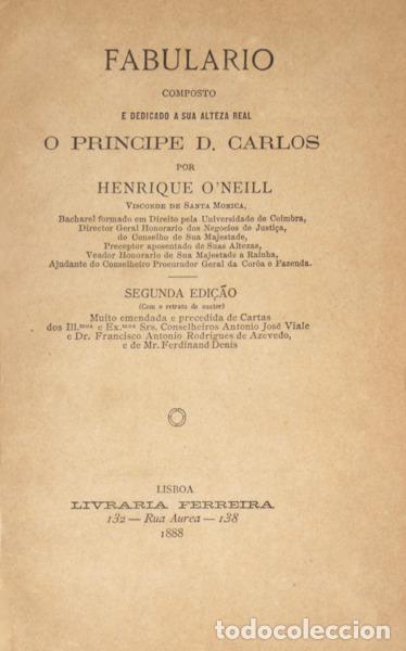 Libros: ONEILL. (Henrique) - FABULARIO. - Foto 1