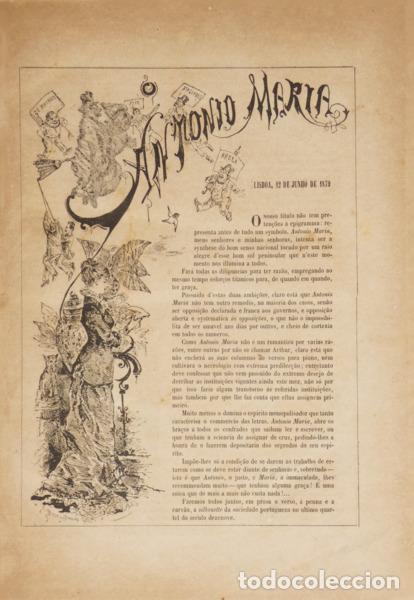 Libros: ANT&Oacute;NIO MARIA (O). [1.&ordf; S&Eacute;RIE: 1879-1884] - Foto 1