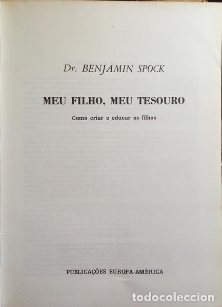 Libros: SPOCK. (Benjamin) - MEU FILHO, MEU TESOURO. - Foto 2