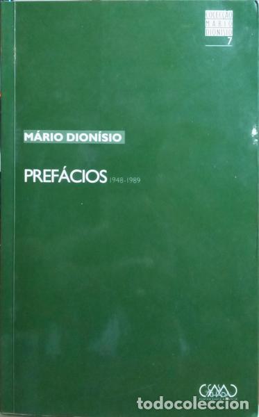 Libros: DION&Iacute;SIO. (M&aacute;rio) - PREF&Aacute;CIOS (1948-1989). - Foto 1