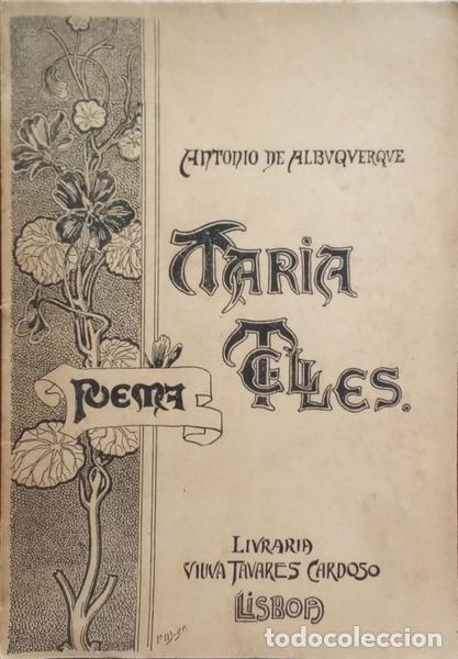 Libros: ALBUQUERQUE. (Ant&oacute;nio de) - MARIA TELLES, POEMA. - Foto 1