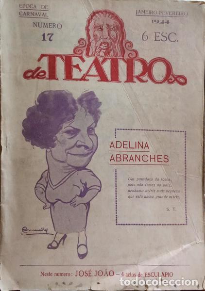 Libros: TEATRO (DE), N.&ordm; 17, JANEIRO-FEVEREIRO 1924. - Foto 1