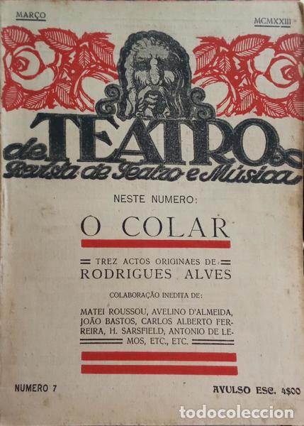 Libros: TEATRO (DE), N.&ordm; 7, MAR&Ccedil;O 1923. - Foto 1
