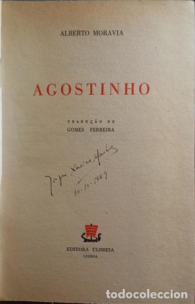 Libros: MORAVIA. (Alberto) - AGOSTINHO. - Foto 2