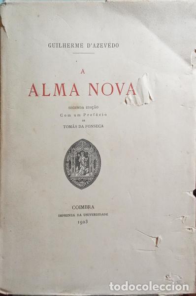 Libros: AZEVEDO. (Guilherme de) - A ALMA NOVA. - Foto 1