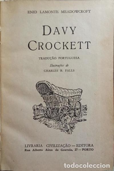 Libros: LAMONTE MEADOWCROFT. (Enid) - DAVY CROCKETT. - Foto 2
