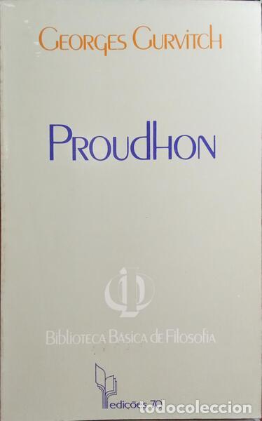Libros: GURVITCH. (Georges) - PROUDHON. - Foto 1