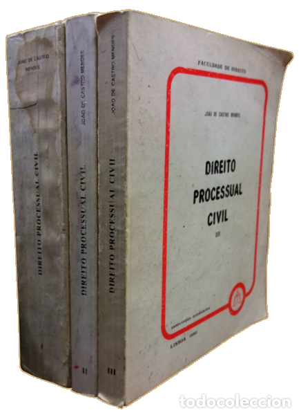 Libros: CASTRO MENDES. (Jo&atilde;o de) - DIREITO PROCESSUAL CIVIL. [ED. 1980] - Foto 3