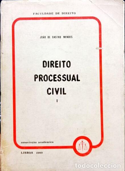 Libros: CASTRO MENDES. (Jo&atilde;o de) - DIREITO PROCESSUAL CIVIL. [ED. 1980] - Foto 1