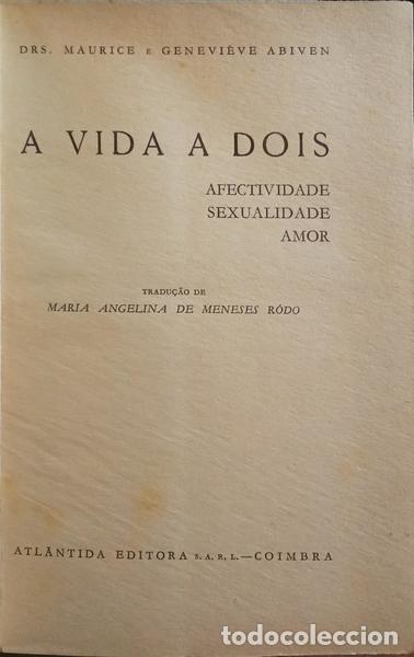 Libros: ABIVEN. (Maurice) e Genevi&egrave;ve Abiven. - A VIDA A DOIS. - Foto 2