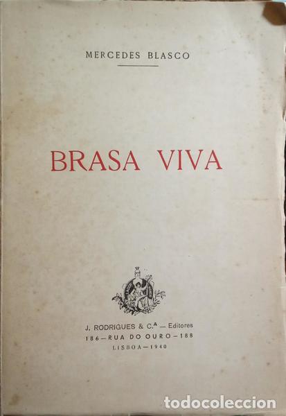 Libros: BLASCO. (Mercedes) - BRASA VIVA. - Foto 1