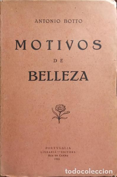 Libros: BOTTO. (Ant&oacute;nio) - MOTIVOS DE BELLEZA. - Foto 1