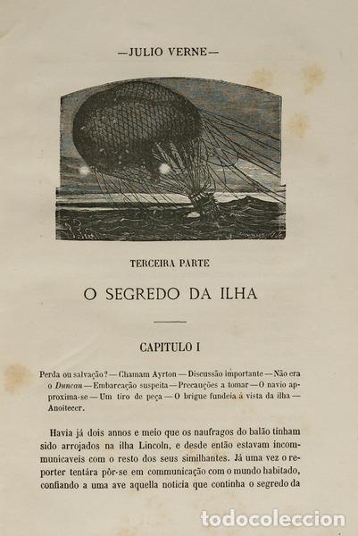 Libros: VERNE. (Jules) - A ILHA MYSTERIOSA. - Foto 2