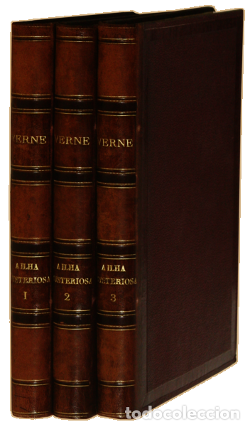Libros: VERNE. (Jules) - A ILHA MYSTERIOSA. - Foto 4