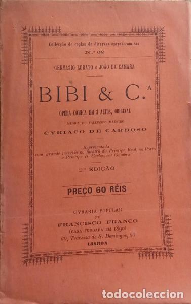 Libros: LOBATO. (Gervasio) e Jo&atilde;o da C&acirc;mara. - BIBI & C.&ordf;. - Foto 1