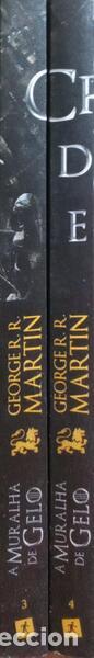 Libros: MARTIN. (George R. R.) - A MURALHA DE GELO. [2 VOLS.] - Foto 4