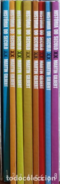 Libros: GILBERT. (Martin) - HIST&Oacute;RIA DO S&Eacute;CULO XX. [8 VOLS. C. CAIXA.] - Foto 4