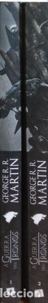 Libros: MARTIN. (George R. R.) - A GUERRA DOS TRONOS. [2 VOLS.] - Foto 4
