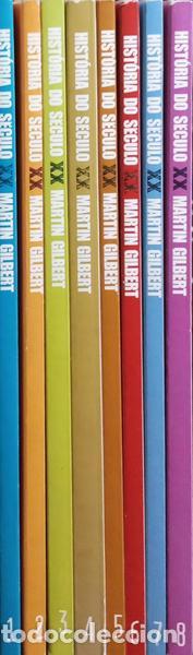 Libros: GILBERT. (Martin) - HIST&Oacute;RIA DO S&Eacute;CULO XX. [8 VOLS.] - Foto 4