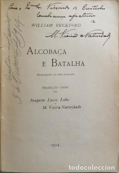 Libros: BECKFORD. (William Thomas) - ALCOBA&Ccedil;A E BATALHA. - Foto 2
