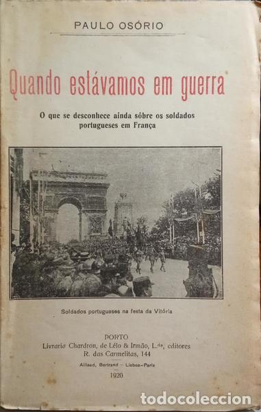 Libros: OS&Oacute;RIO. (Paulo) - QUANDO EST&Aacute;VAMOS EM GUERRA. - Foto 1