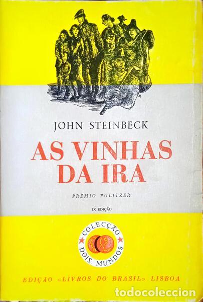 Libros: STEINBECK. (John) - AS VINHAS DA IRA. [9.&ordf; EDI&Ccedil;&Atilde;O] - Foto 1