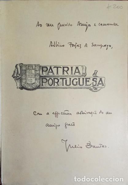 Libros: DANTAS. (J&uacute;lio) - P&Aacute;TRIA PORTUGUESA. - Foto 4