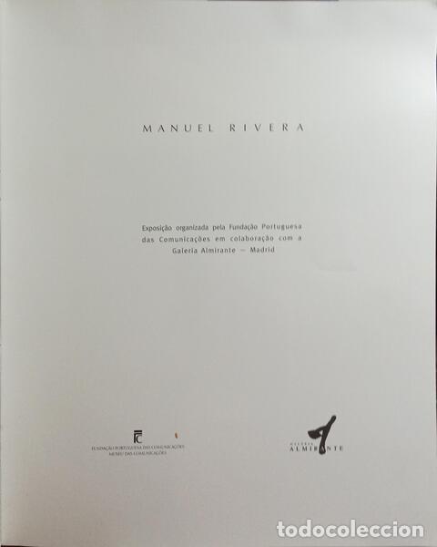 Libros: MANUEL RIVERA. - Foto 2