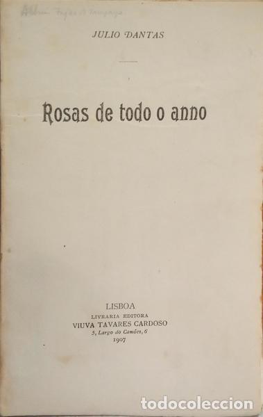 Libros: DANTAS. (J&uacute;lio) - ROSAS DE TODO O ANNO. - Foto 1