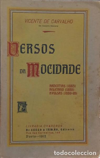 Libros: CARVALHO. (Vicente de) - VERSOS DA MOCIDADE - Foto 1