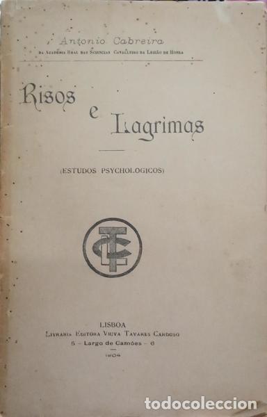 Libros: CABREIRA. (Ant&oacute;nio) - RISOS E LAGRIMAS. - Foto 1