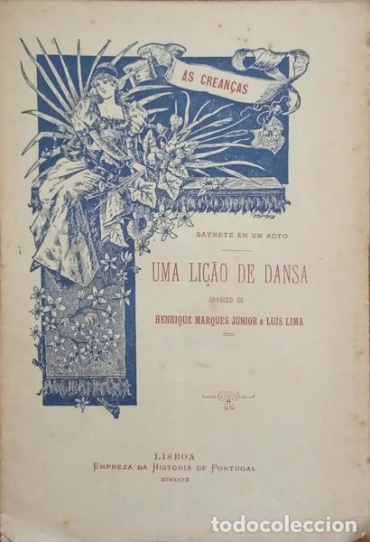 Libros: MARQUES JUNIOR. (Henrique) e Lu&iacute;s Lima. - UMA LI&Ccedil;&Atilde;O DE DANSA. - Foto 1