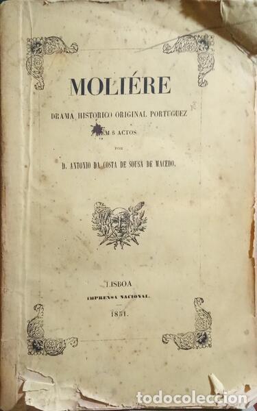 Libros: SOUSA DE MACEDO. (Ant&oacute;nio da Costa de) - MOLI&Eacute;RE. - Foto 1