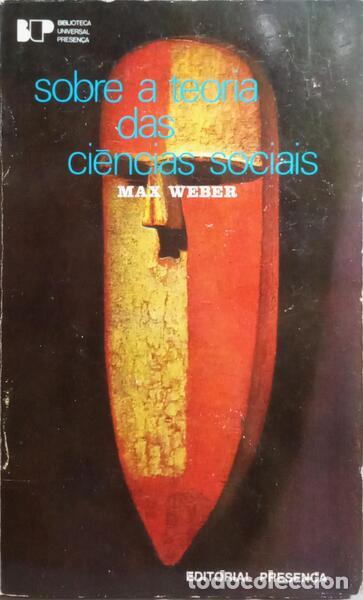 Libros: WEBER. (Max) - SOBRE A TEORIA DAS CI&Ecirc;NCIAS SOCIAIS. - Foto 1