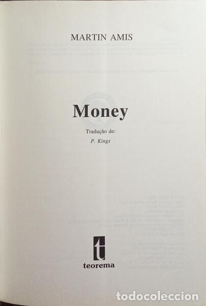 Libros: AMIS. (Martin) - MONEY. - Foto 2