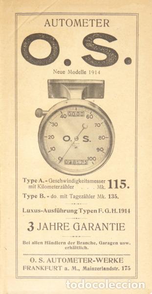 Libros: MICHELIN F&Uuml;HRER DEUTSCHLAND, 1914. - Foto 1
