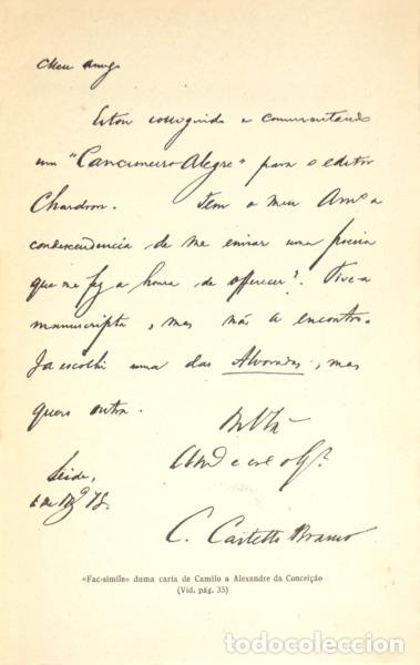 Libros: CASTELO BRANCO. (Camilo) - CARTAS. - Foto 2