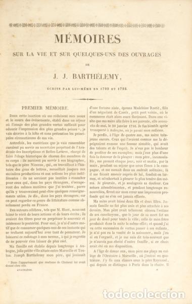 Libros: BARTH&Eacute;LEMY. (Jean-Jacques) - VOYAGE DU JEUNE ANACHARSIS EN GR&Egrave;CE, - Foto 2