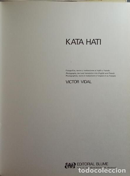 Libros: VIDAL. (Victor) - KATA HATI. - Foto 2
