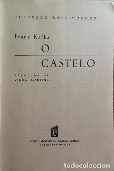 Libros: KAFKA. (Franz) - O CASTELO. - Foto 2