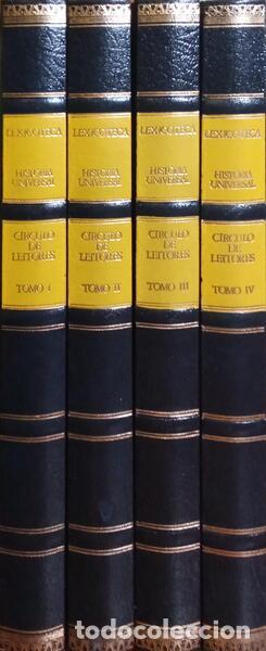 Libros: HIST&Oacute;RIA UNIVERSAL. [4 VOLS.] - Foto 4