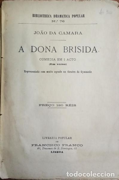 Libros: C&Acirc;MARA. (Jo&atilde;o da) - A DONA BRISIDA. - Foto 2