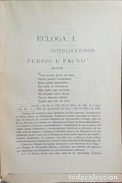 Libros: RIBEIRO. (Bernardim) - &Eacute;CLOGAS. - Foto 2