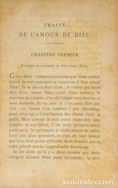 Libros: SAINT BERNARD. - TRAIT&Eacute; DE L&#39;AMOUR DE DIEU. - Foto 3