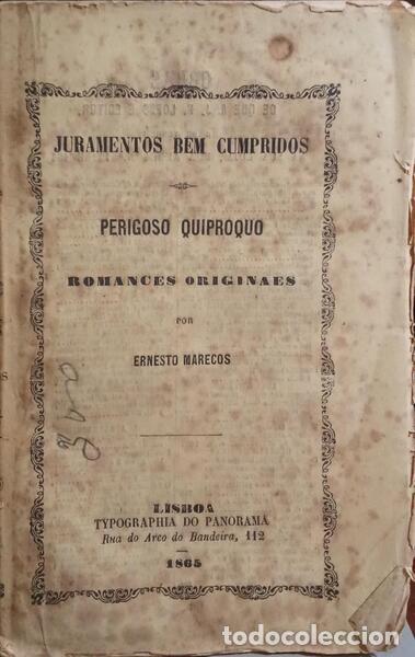 Libros: MARECOS. (Ernesto) - JURAMENTOS BEM CUMPRIDOS.