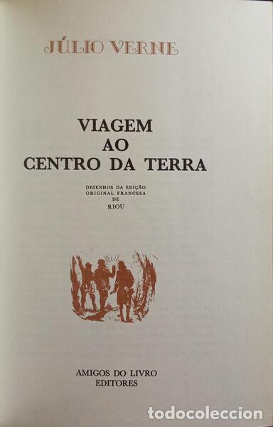Libros: VERNE. (Jules) - VIAGEM AO CENTRO DA TERRA. - Foto 2