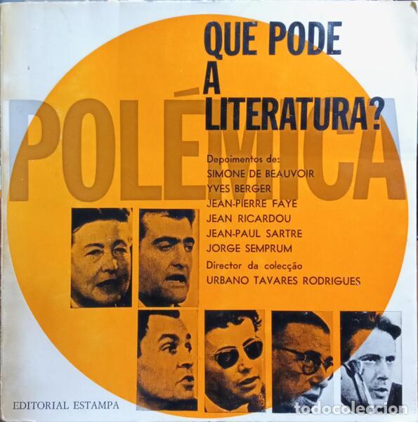 Libros: BEAUVOIR. (Simone de) et al. - QUE PODE A LITERATURA? - Foto 1