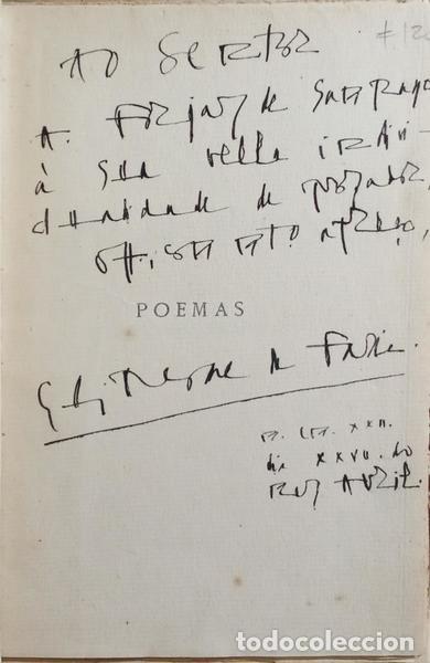 Libros: FARIA. (Guilherme de) - POEMAS. - Foto 2